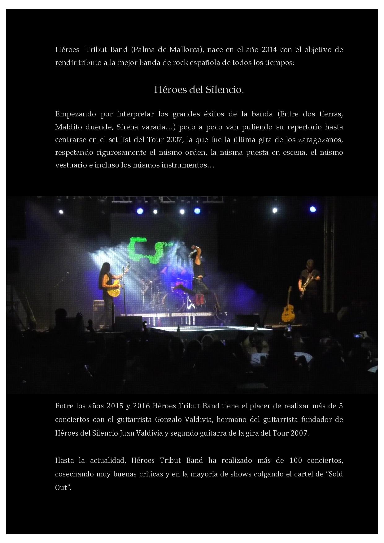 HÉROES TRIBUT BAND DOSSIER-2